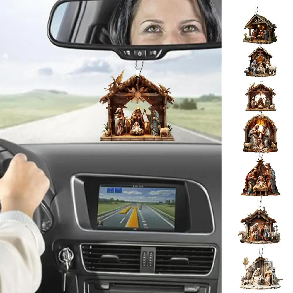 Christmas Tree Ornament Birth of Jesus