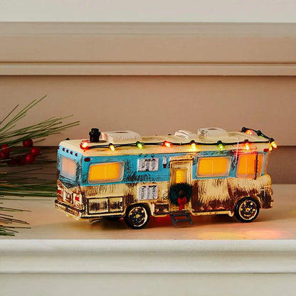 Christmas Craft Ornament Snowman Doll Garden Ornament Home Decora Country Street Scene Resin Ornament Novel Christmas Child Gift
