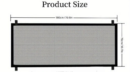 Pet Barrier Portable  Breathable Mesh Dog Gate