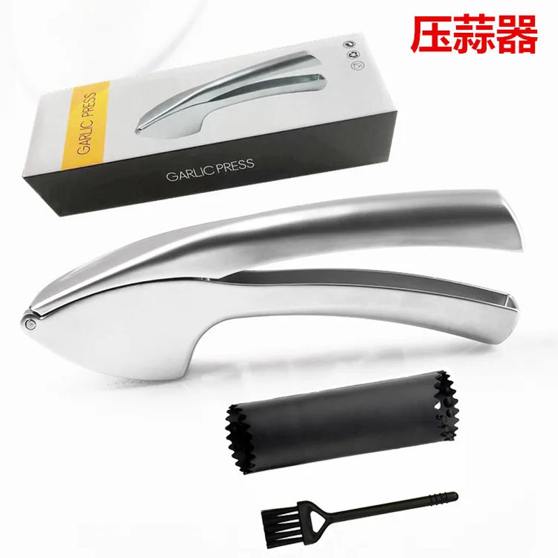 Cross-Border E-Commerce Garlic Press Garlic Puree Ginger Garlic Puree Artifact Garlic Clip Wholesale and Other Kitchen Gadgets