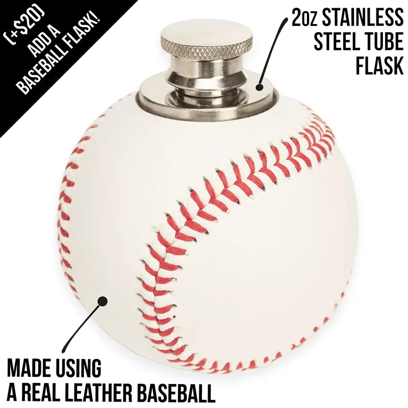 Baseball Bottle Opener Made from a Real Leather Baseball