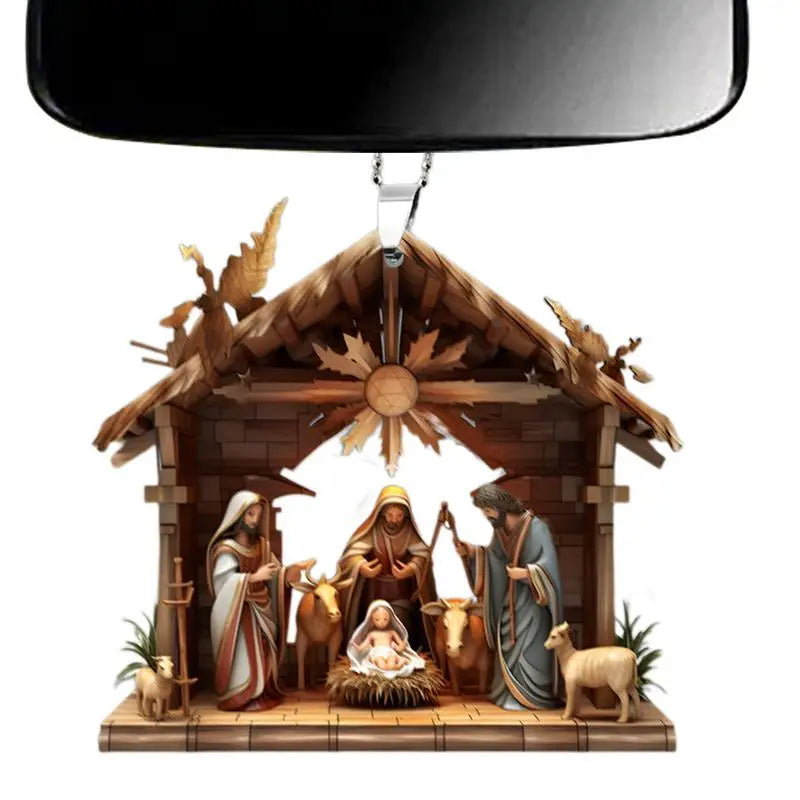 Christmas Tree Ornament Birth of Jesus