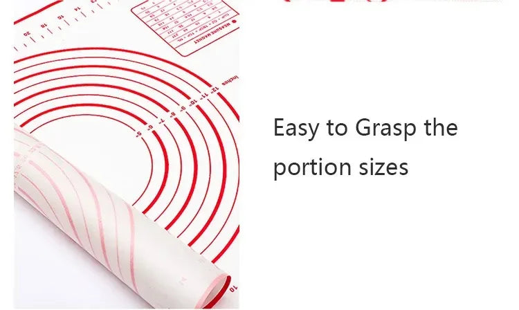 1PCS Kneading Dough Mat Silicone Baking Mat Pizza Cake Dough Maker Kitchen Cooking Grill Gadgets Bakeware