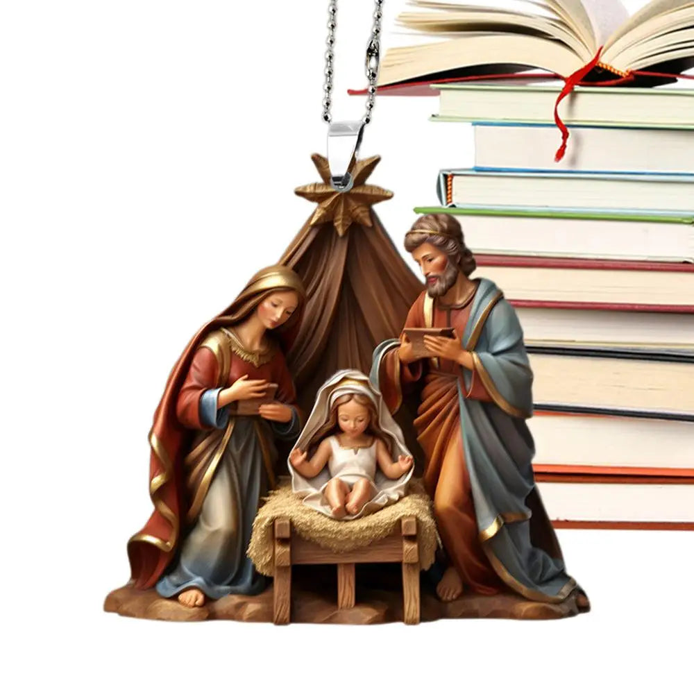 Christmas Tree Ornament Birth of Jesus
