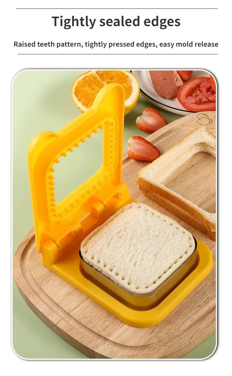 Breakfast Sandwich Maker Bread Mold Toast Bread Cutting Die  Sandwich Cookie Cutter Breakfast Dessert DIY Tool Kitchen Gadgets