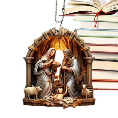 Christmas Tree Ornament Birth of Jesus