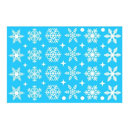 Christmas Stickers Electrostatic Glass Stickers Santa Claus Deer On Christmas Windows Walls Decor Xmas Gift Navidad DecoracióN