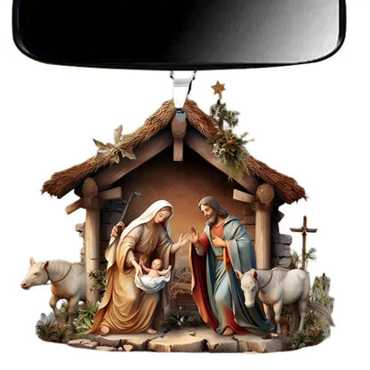 Christmas Tree Ornament Birth of Jesus