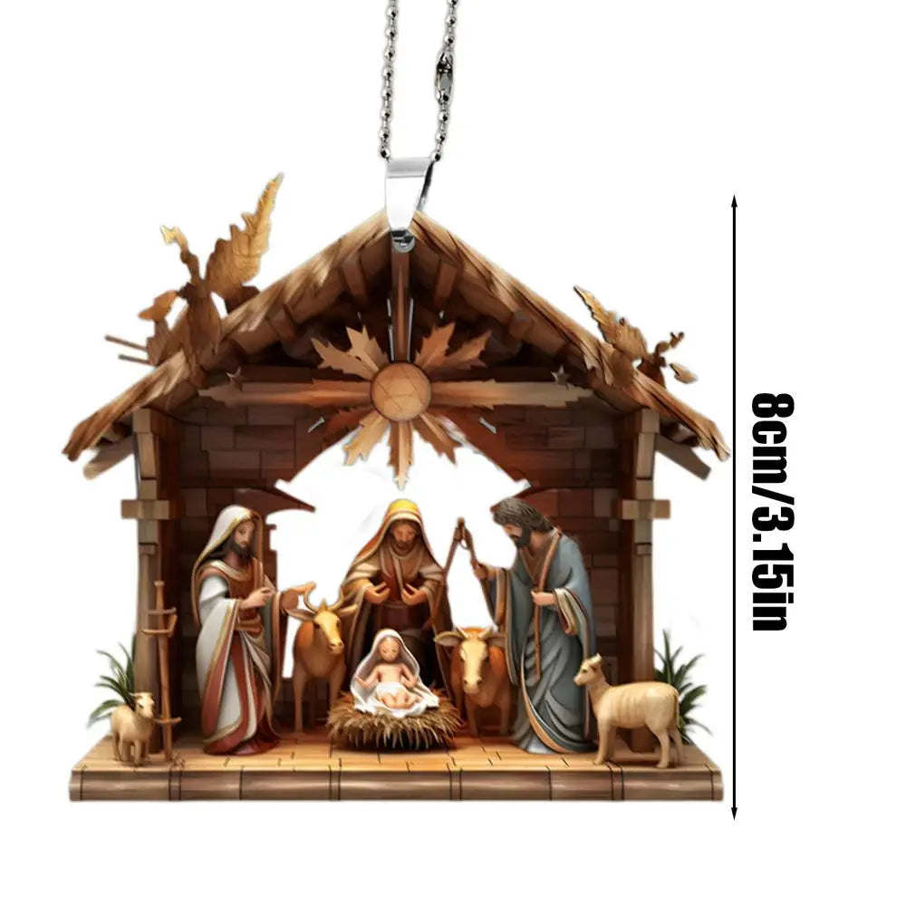 Christmas Tree Ornament Birth of Jesus