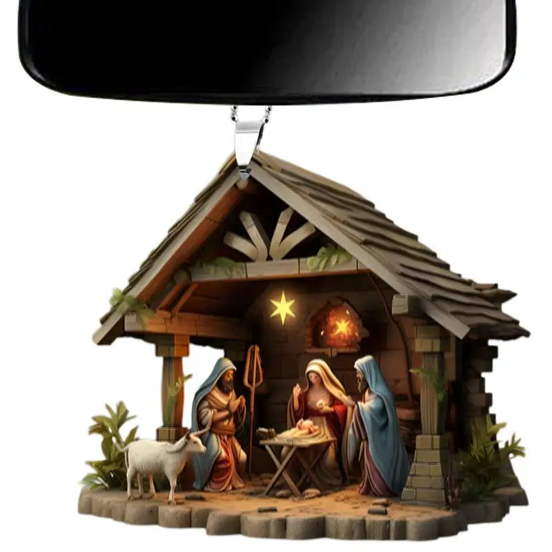 Christmas Tree Ornament Birth of Jesus