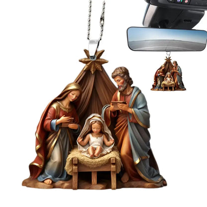 Christmas Tree Ornament Birth of Jesus