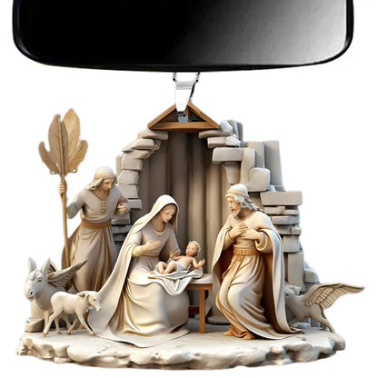Christmas Tree Ornament Birth of Jesus