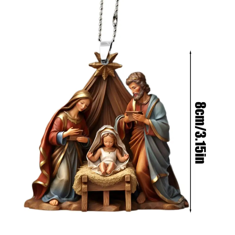 Christmas Tree Ornament Birth of Jesus