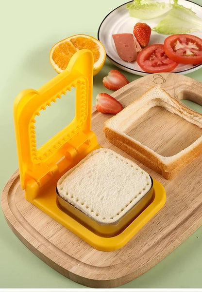 Breakfast Sandwich Maker Bread Mold Toast Bread Cutting Die  Sandwich Cookie Cutter Breakfast Dessert DIY Tool Kitchen Gadgets