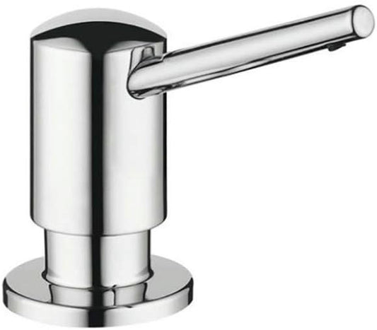 Bath and Kitchen Sink Soap Dispenser, Contemporary Premium Modern in Chrome, 04539000 Small